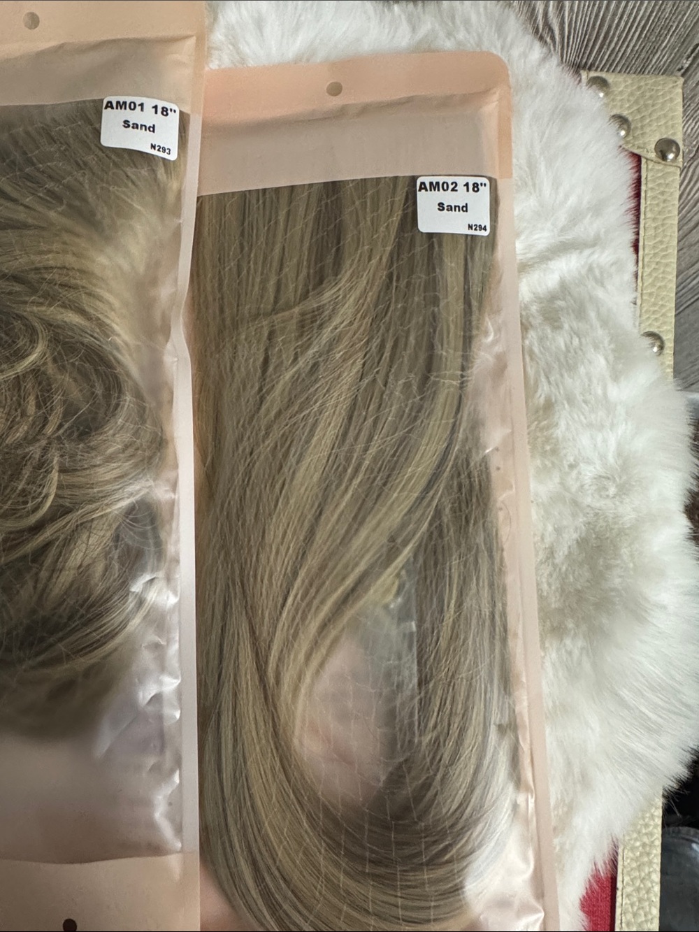 Sand Blonde Clip-In Extensions – Natural Sand - Picture 2 of 8